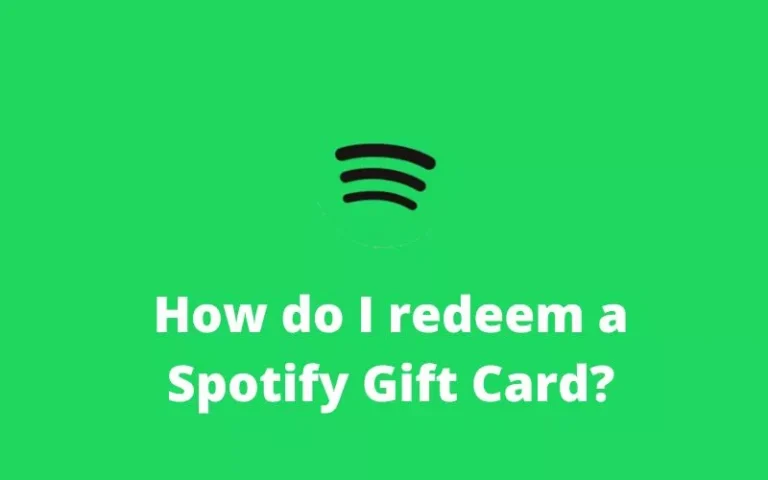 How do I redeem a Spotify gift card?